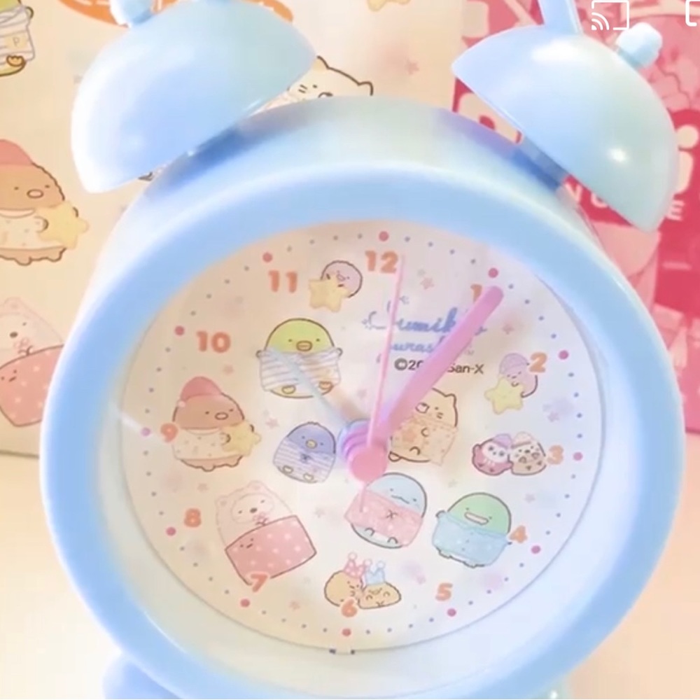 NWT Sumikko Gurashi Alarm Clock